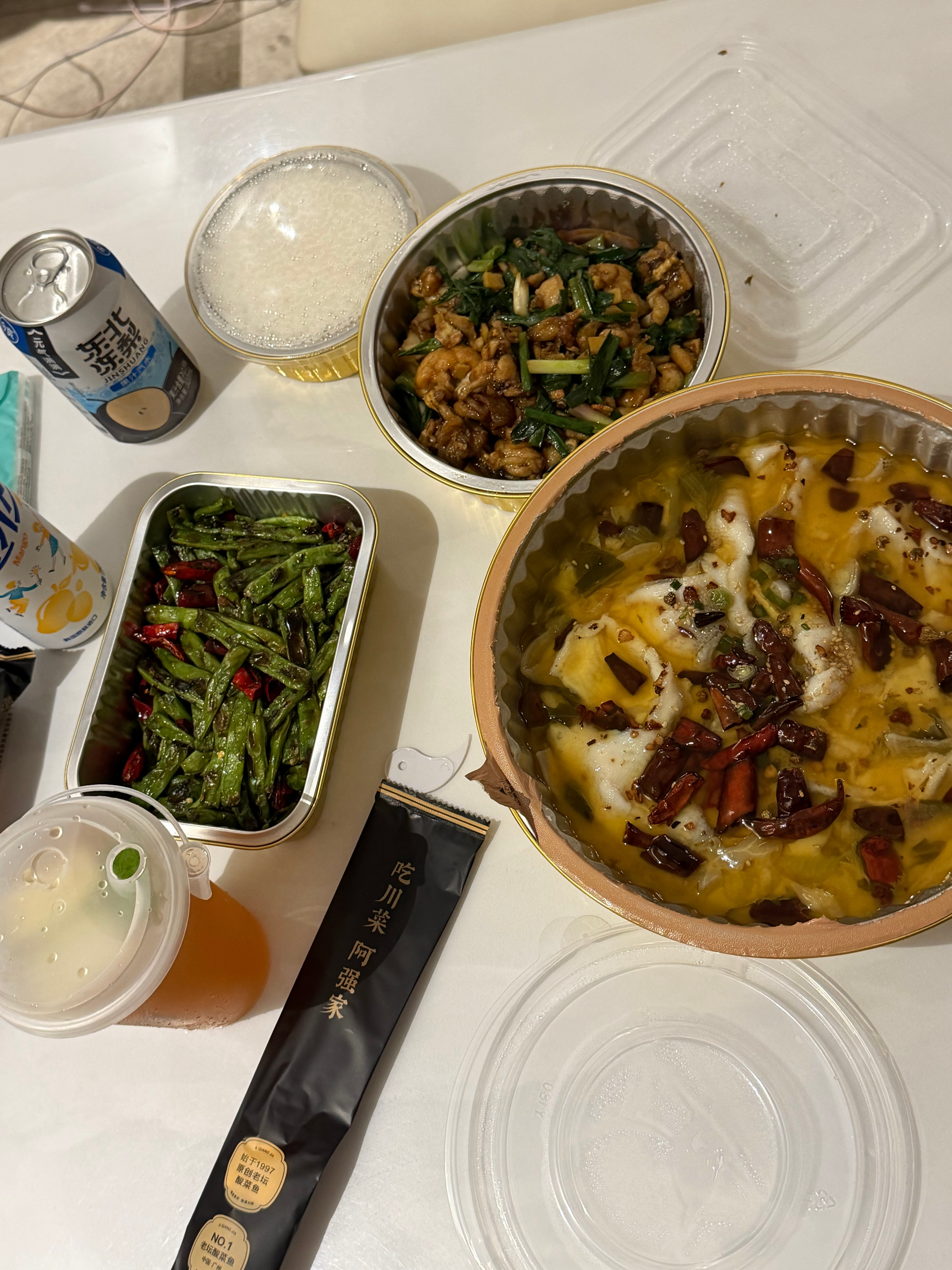 阿强好吃！天气冷不想出门了