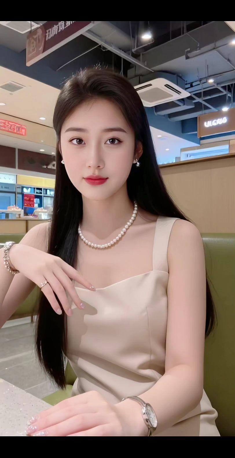 清纯甜美气质穿搭耐看型小姐姐