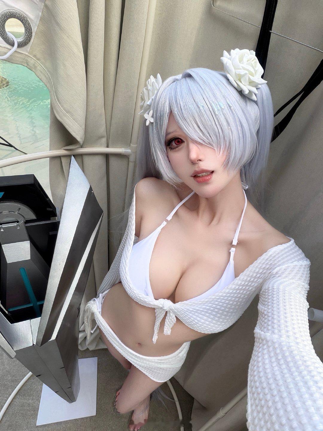 #胜利女神新的希望#灰姑娘：琉璃波光💎#cosplay#​