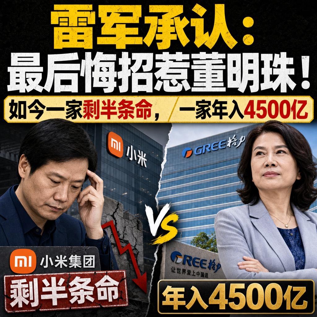 小米空调增速53.9%，格力却进了特斯拉供应链。谁输谁赢，13年后才看明白。