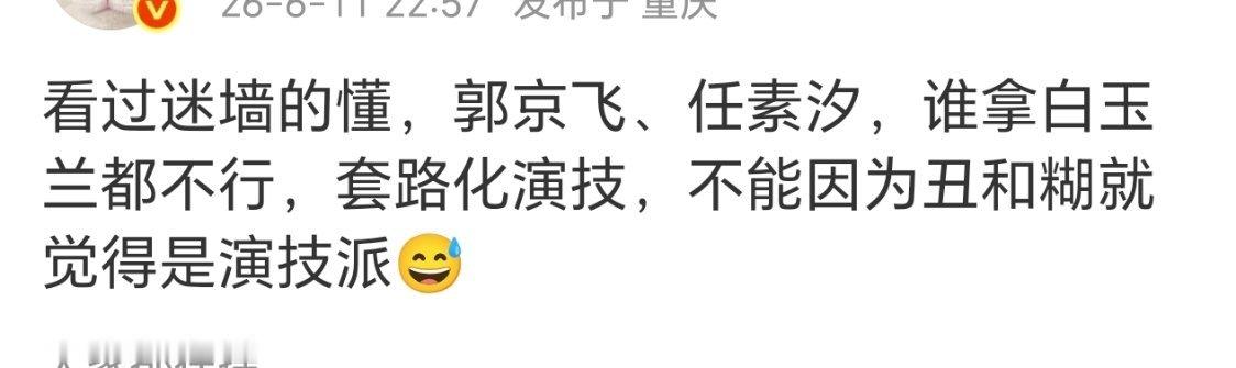 其实我觉得这部剧当初有点在刻意借着白玉兰的这个话题炒热度的意思，从导演到主演都在