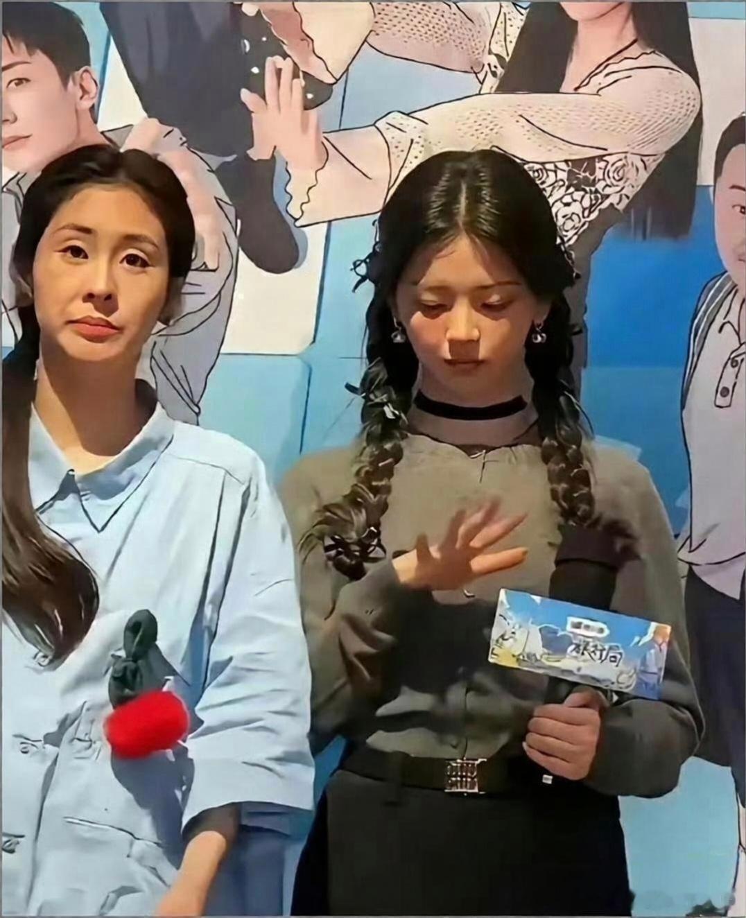 没美颜没滤镜，张碧晨杨超越素颜真容居然长这样。张碧晨杨超越娱乐综艺圈​