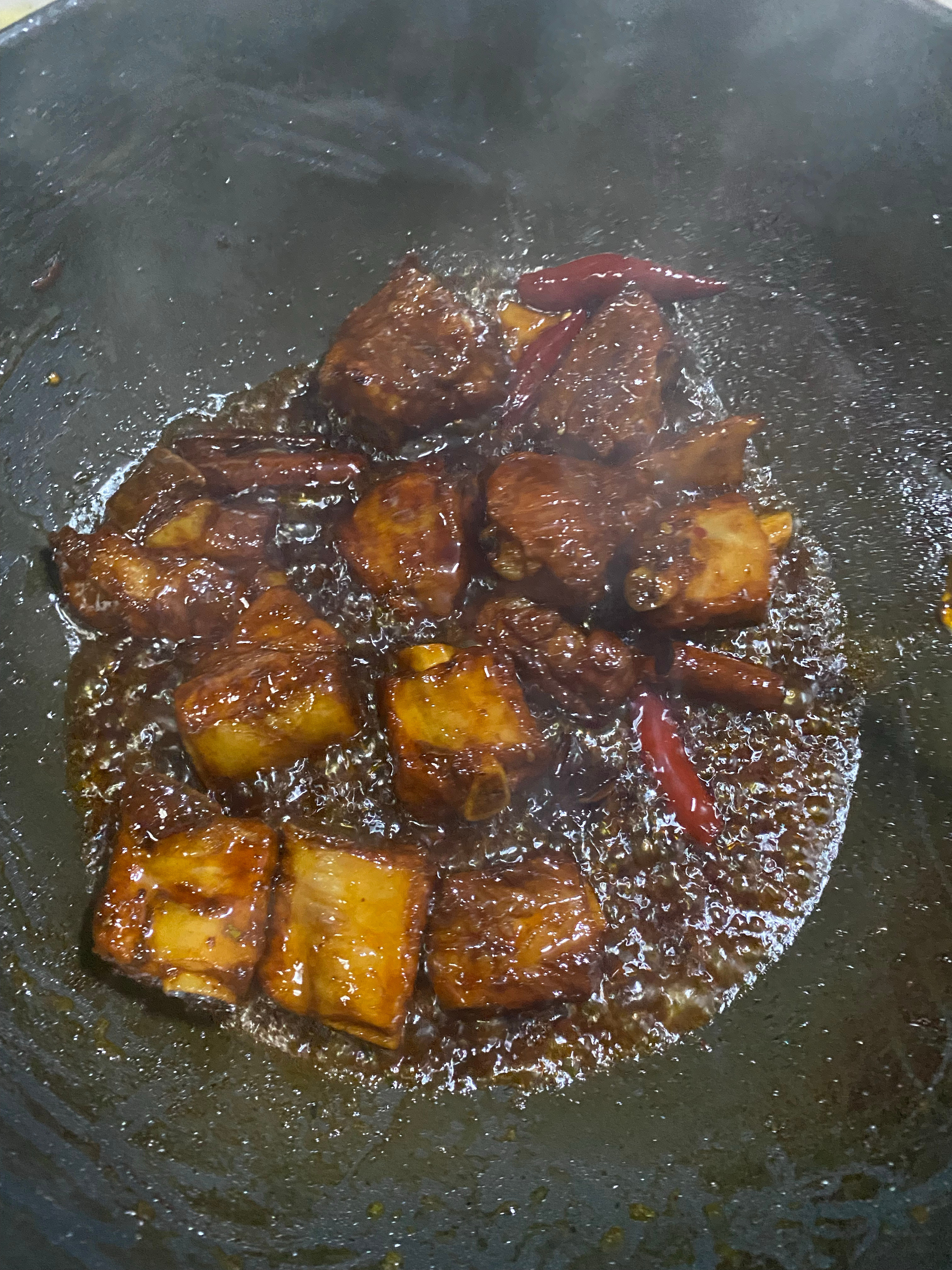 美味的排骨，我可真厉害