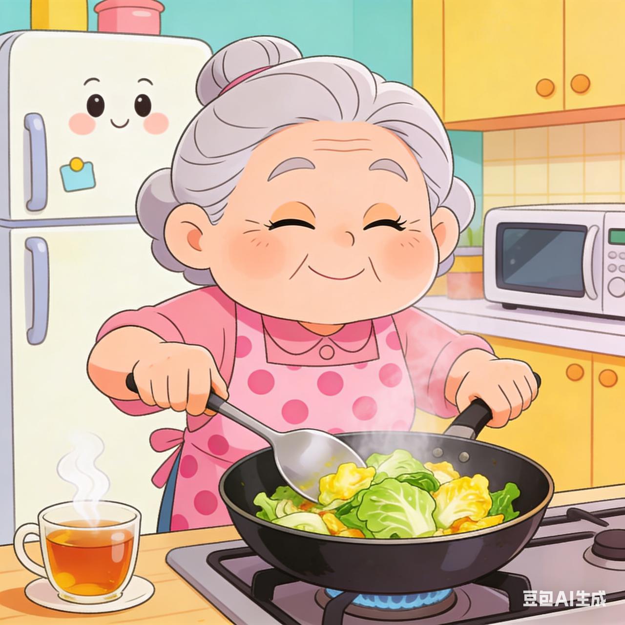 哎呀，感觉今天不知道写什么了。那就记流水账吧，今天中午下班回来就想着炒饭吃。