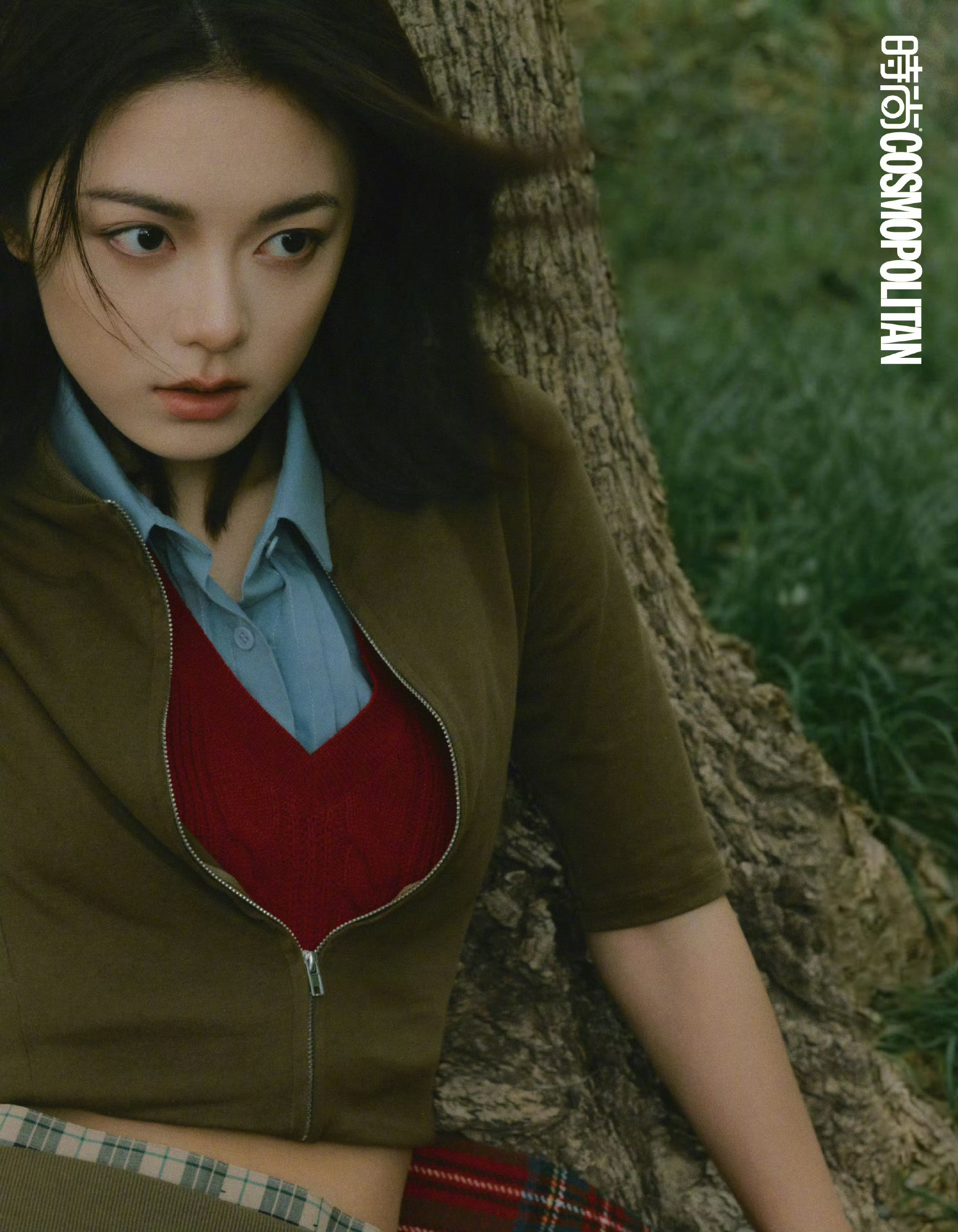  赵今麦解锁时尚COSMO11月刊封面，又一本五大女刊入手！今年从ELLE到C