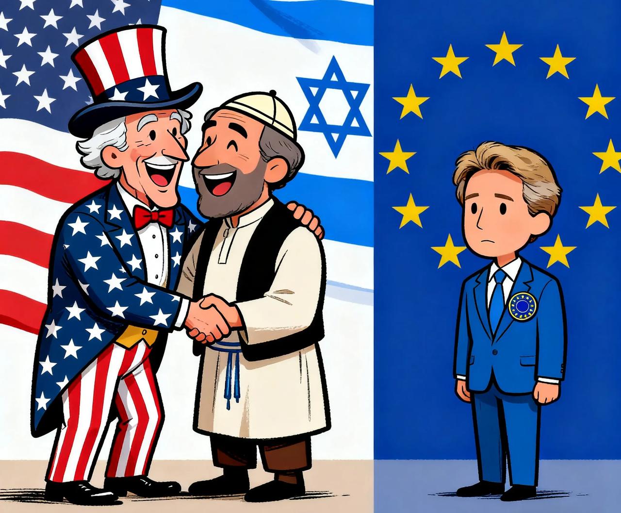 大事不决看英国！英国承认巴勒斯坦国，标志着欧美在中东战略上的实质性分裂。作为