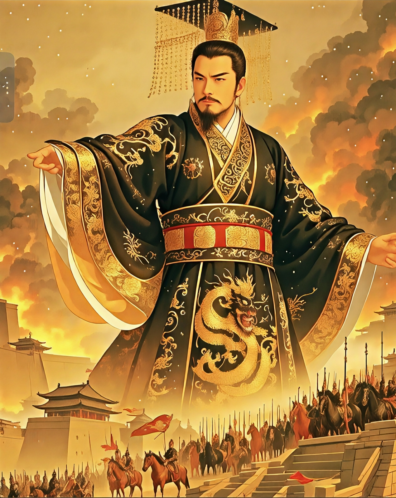 汉武帝刘彻汉武帝刘彻（公元前156年—前87年），西汉第七位皇帝，十六岁登基，在位五十四年，是中国历