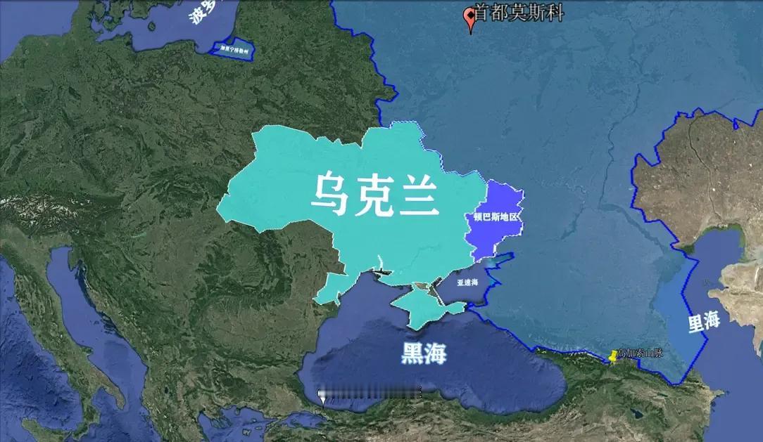 乌克兰割肉了，顿巴斯地区基本上划入大毛子地盘。