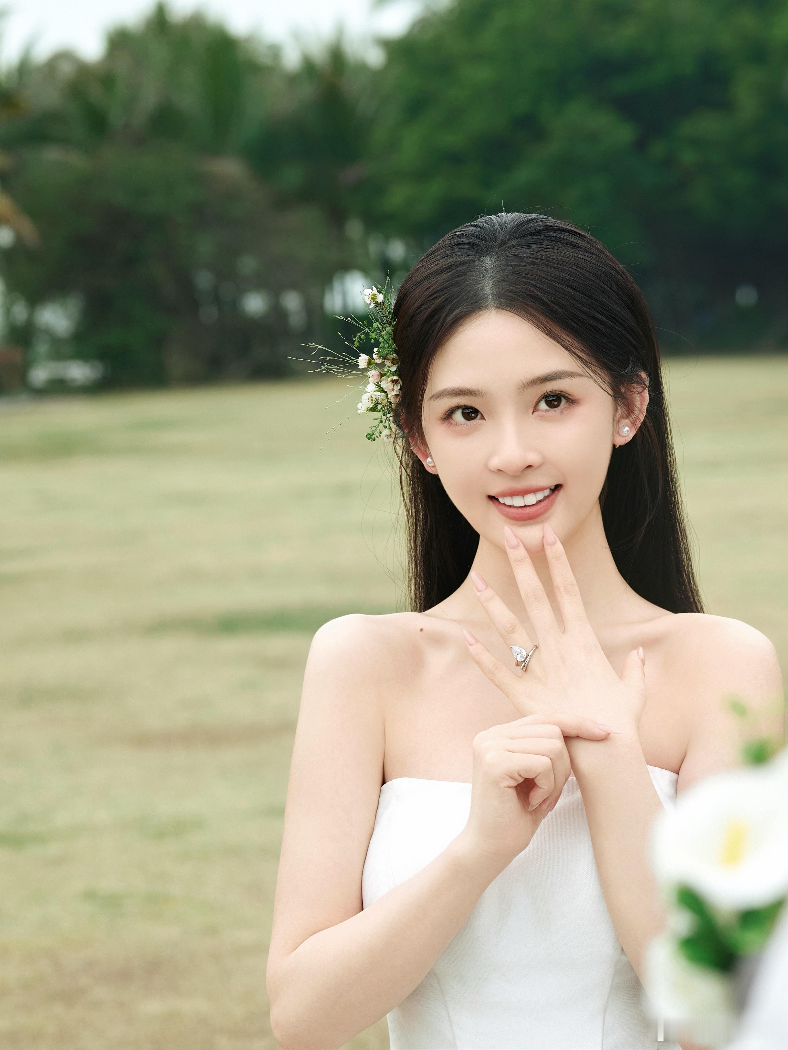 森系户外婚纱照真的很清纯可爱！生活碎片​​​