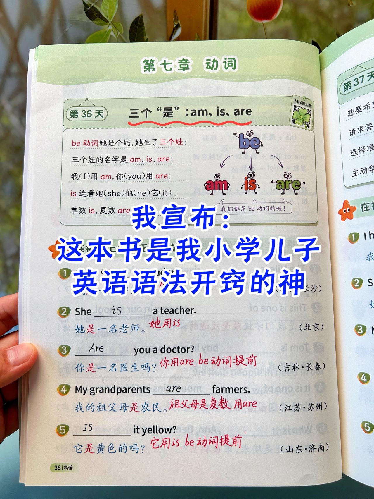 儿子英语连续6次满分！除了掌握好课本知识以外，每天雷打不动一页语法训练！一本搞定