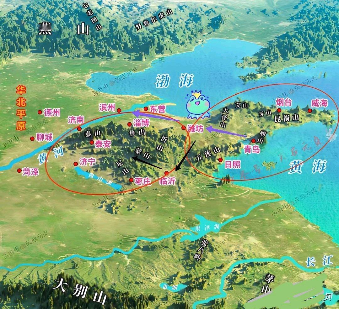 3800平方公里！青岛北岸平原到底有多大别再说青岛没腹地了！北岸城区城阳、