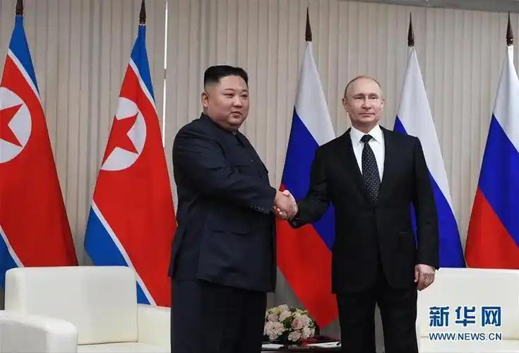 *绕开中国！普京跑到平壤，俩人说好要建一座公路桥，这座桥全长将近5公里，桥梁主体