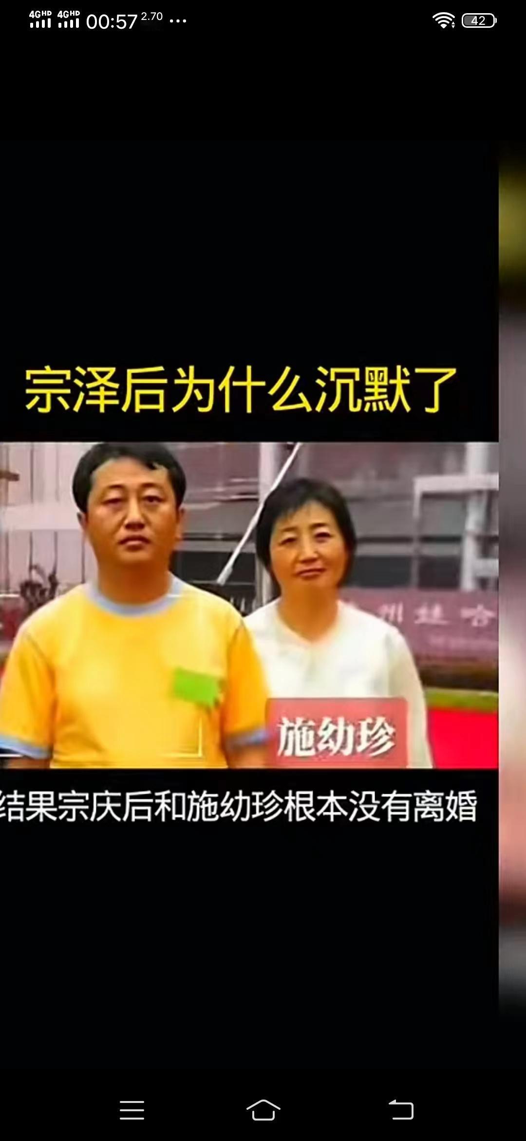 老宗家这杆旗不能倒宗庆后走了有宗馥莉在，娃哈哈就性宗，娃哈哈就是宗馥莉的，宗馥