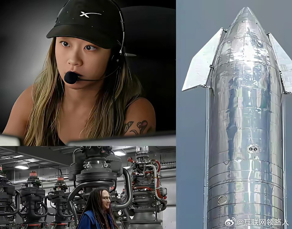 你敢信吗？这妞，就是SpaceX负责最后按下发射按钮的人。
