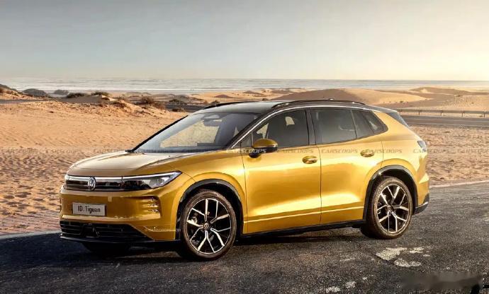 【新款大众ID.4假想图来了或更名为ID.Tiguan】新车将会在MEB+平台