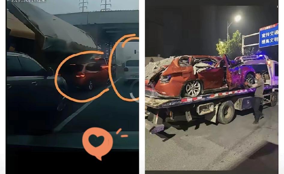 烟台宝马女车主的悲剧，给所有女司机敲醒警钟！刷到烟台宝马女车主被大货车