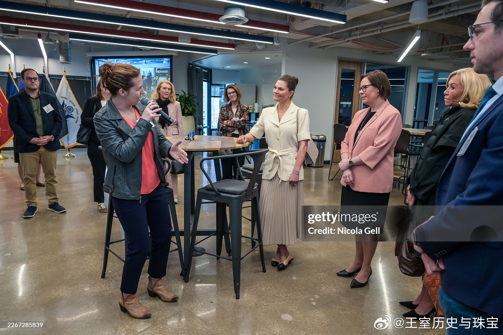 新闻2026.3.18瑞典女王储维多利亚工作访问美国Day2，访问美国奥斯