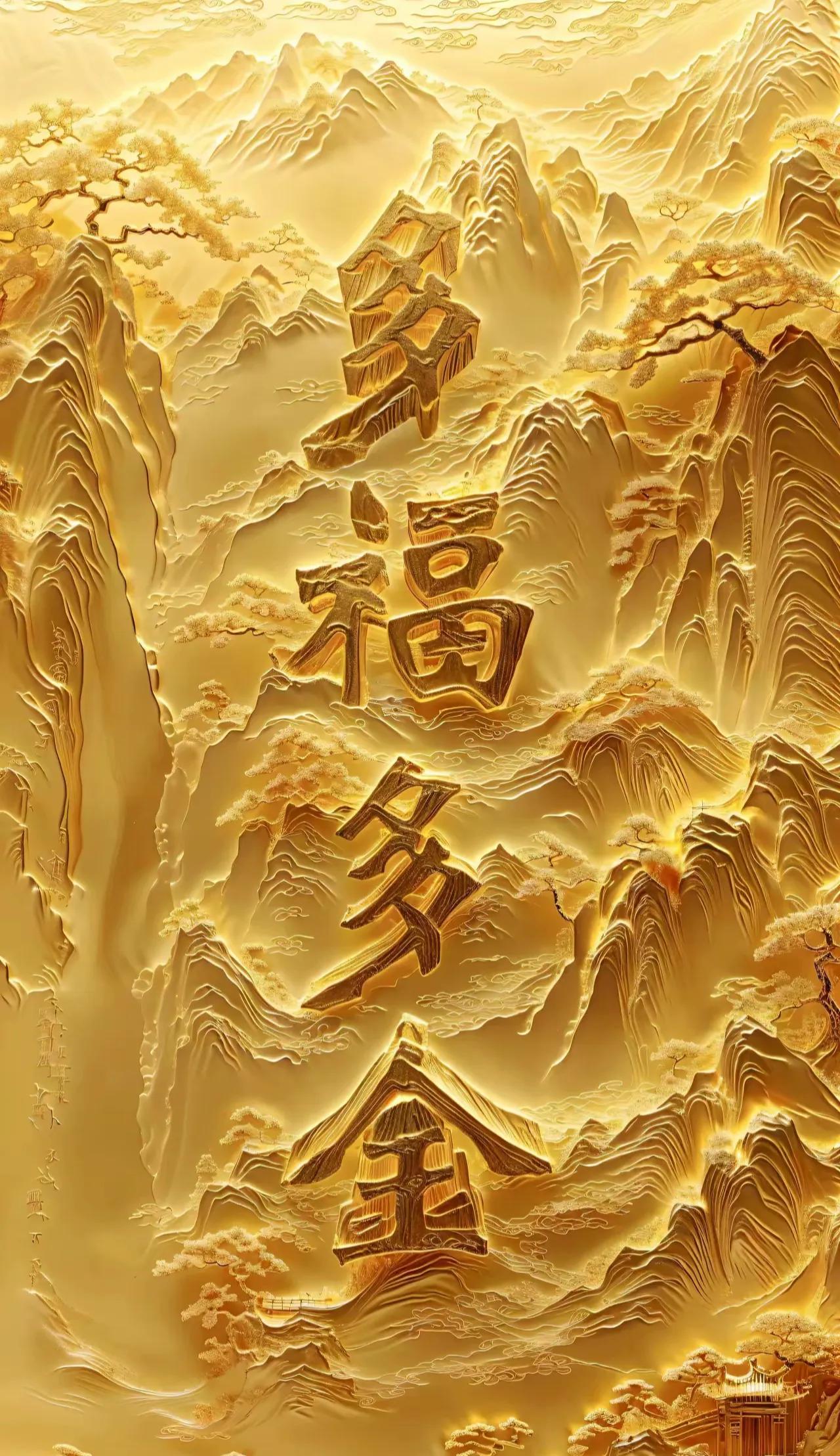 “多福多金，富贵平安”，祝愿大家新的一年好运连连！🍊🏆✨