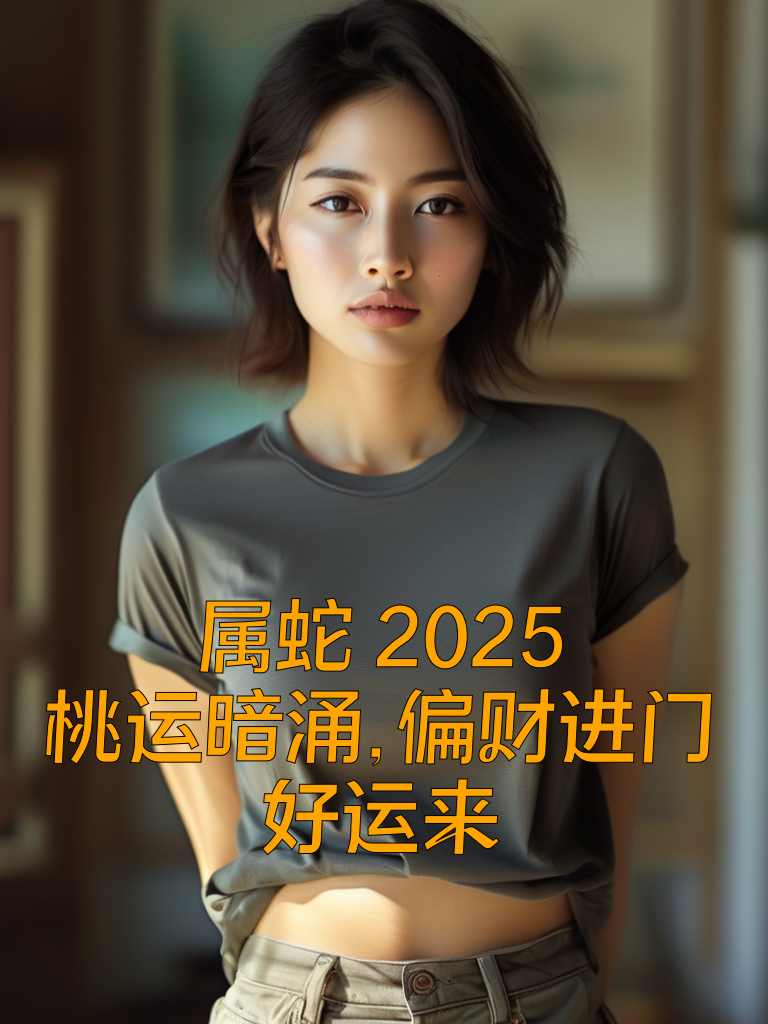 属蛇2025：桃运暗涌，偏财进门好运来