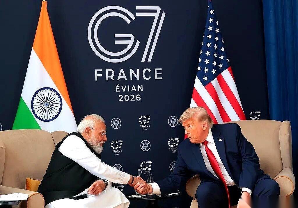 G7峰会的闪光灯下，特朗普指着莫迪，当着全世界甩出了一段极其离谱的评价。“看看