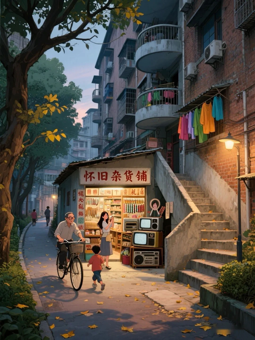 微小说大赛奇思妙想《时光杂货铺》我在老街的尽头，发现了一家神奇的时光杂货铺。它