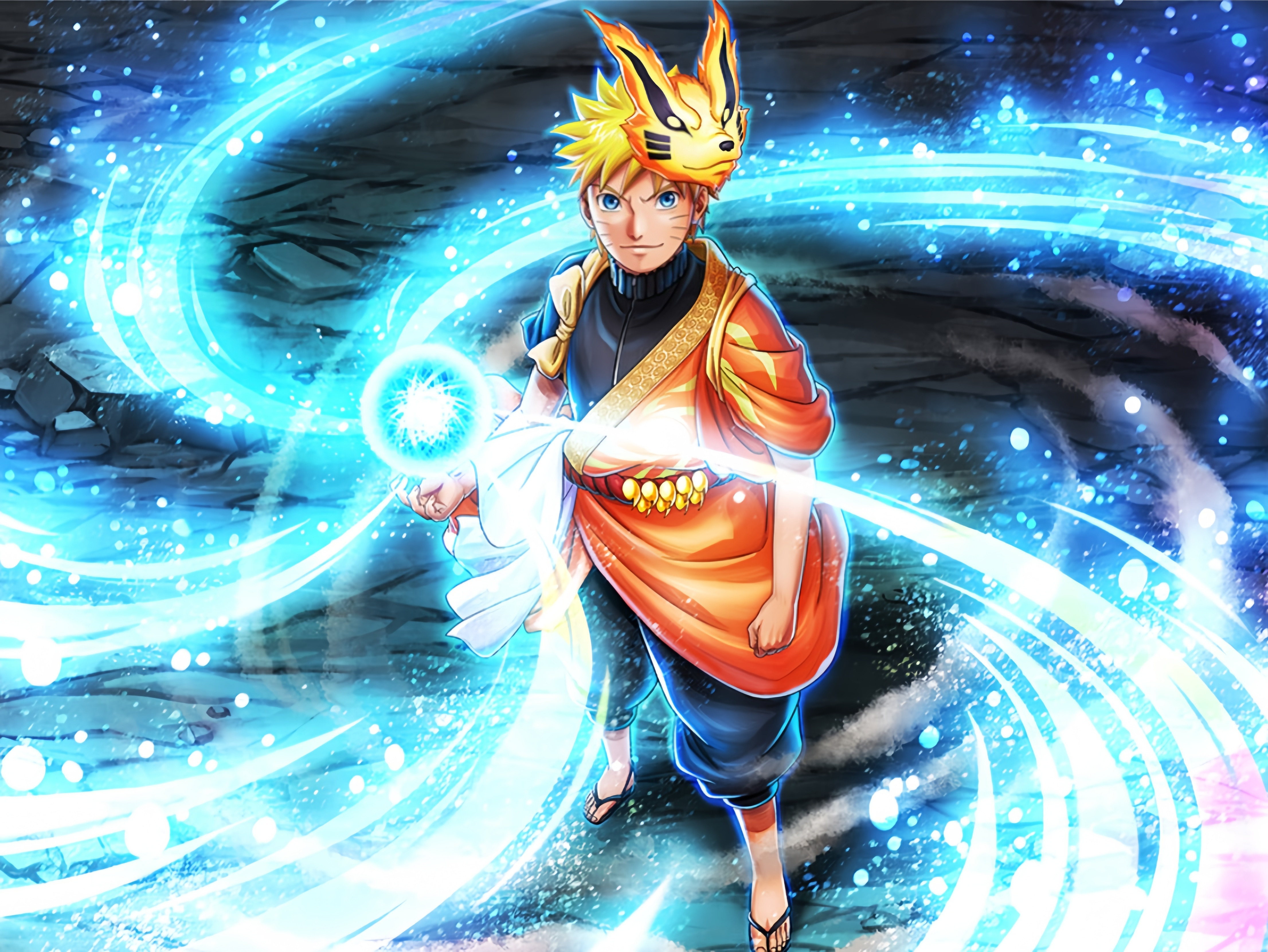 整理高清修复了一组『忍者BORUTAGE』插图火影忍者动画20周年鸣人佐