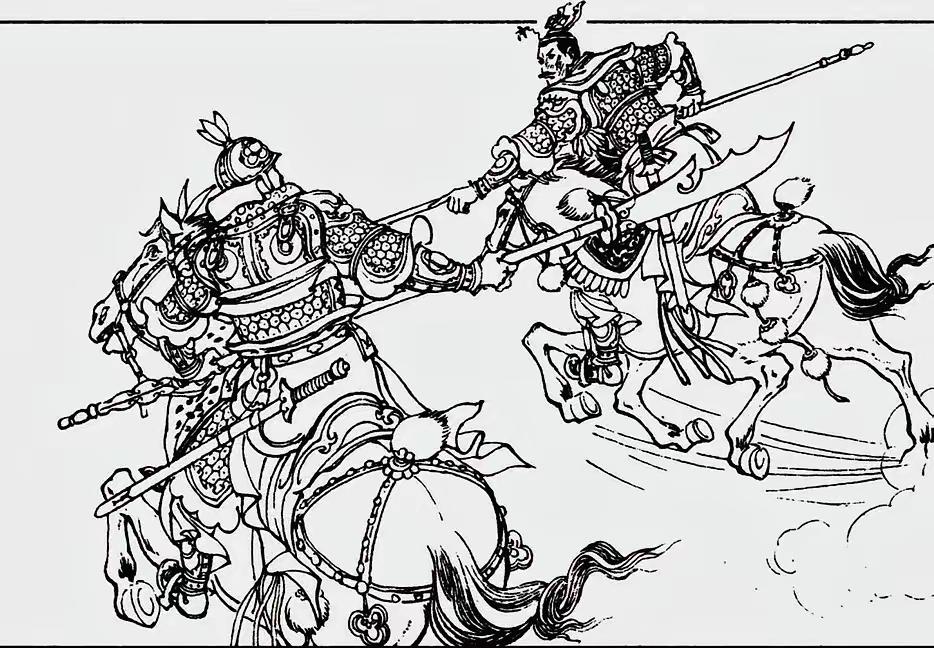 靠山王杨林摆下一字长蛇阵，瓦岗寨将大阵冲杀得七零八落。花刀大将魏文通遇...