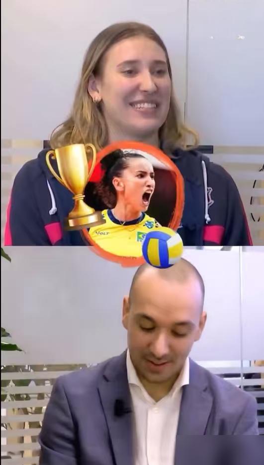 排球圈最近出了个热议的小事。跟朱婷在斯坎迪奇同队两年的安娃，最近在问答里选加