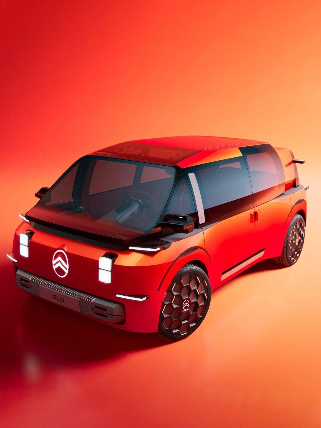 法国雪铁龙携手迪卡侬、固特异在布鲁塞尔车展发布ELO电动概念小车：车长4.1米，