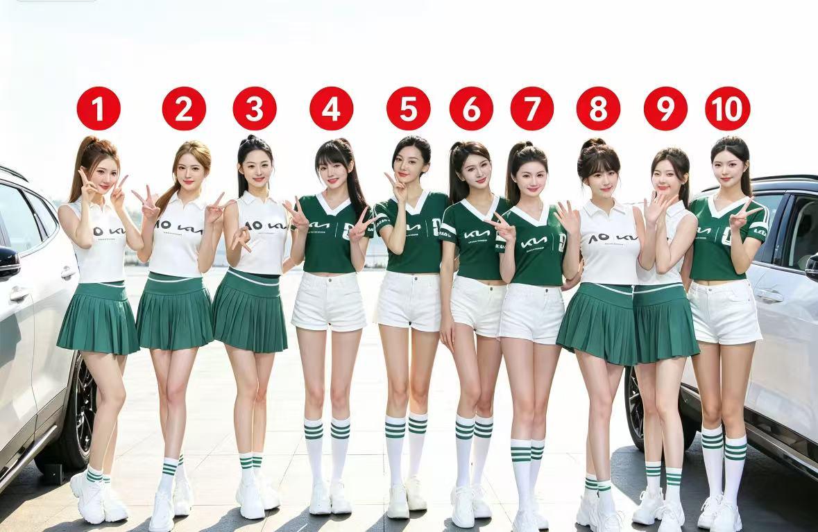 下面10位美女中有一位是男人，你能一眼看出来哪一位是男人吗？