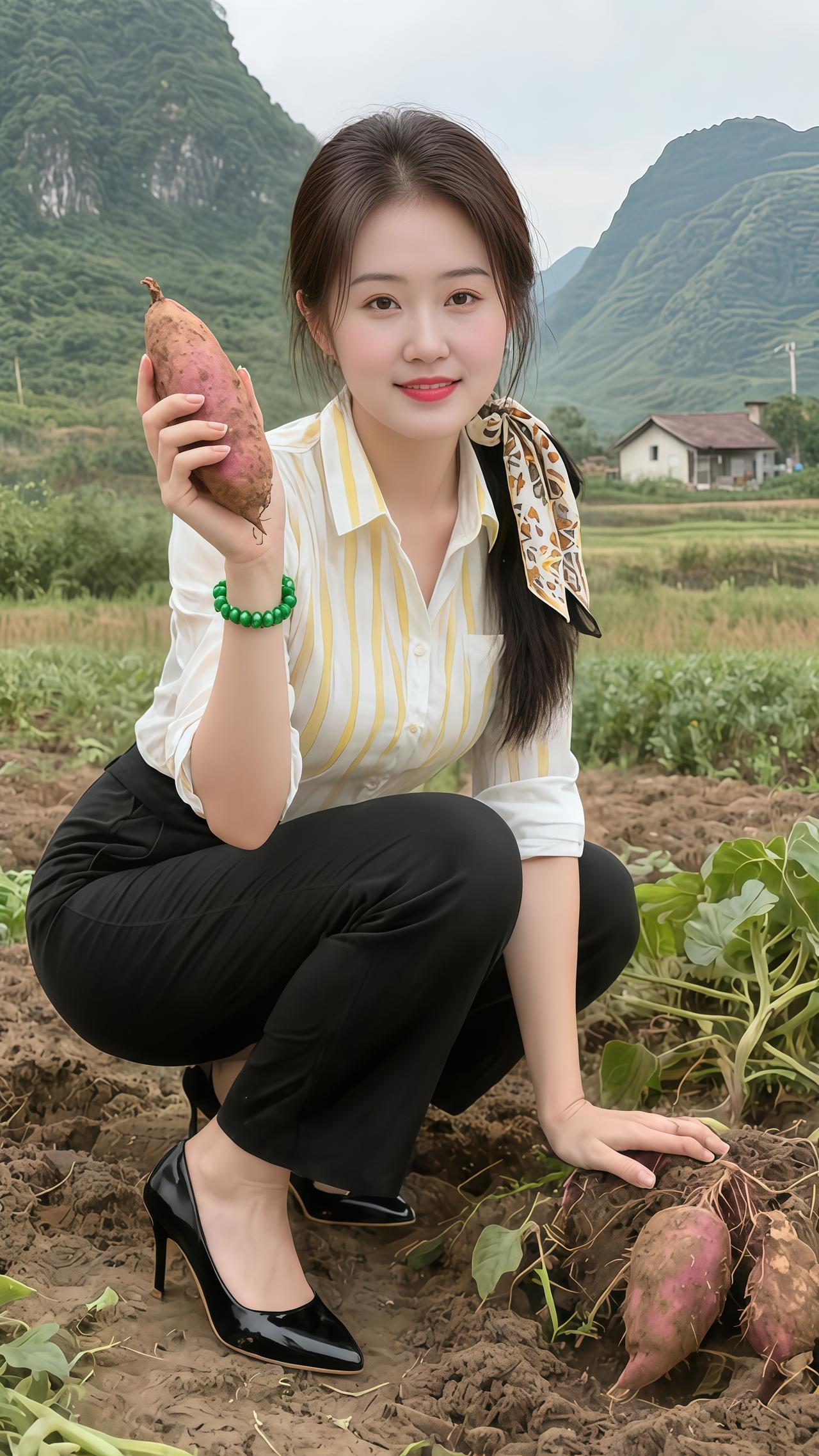 我的农村生活农村姑娘田园生活乐趣多田园风光