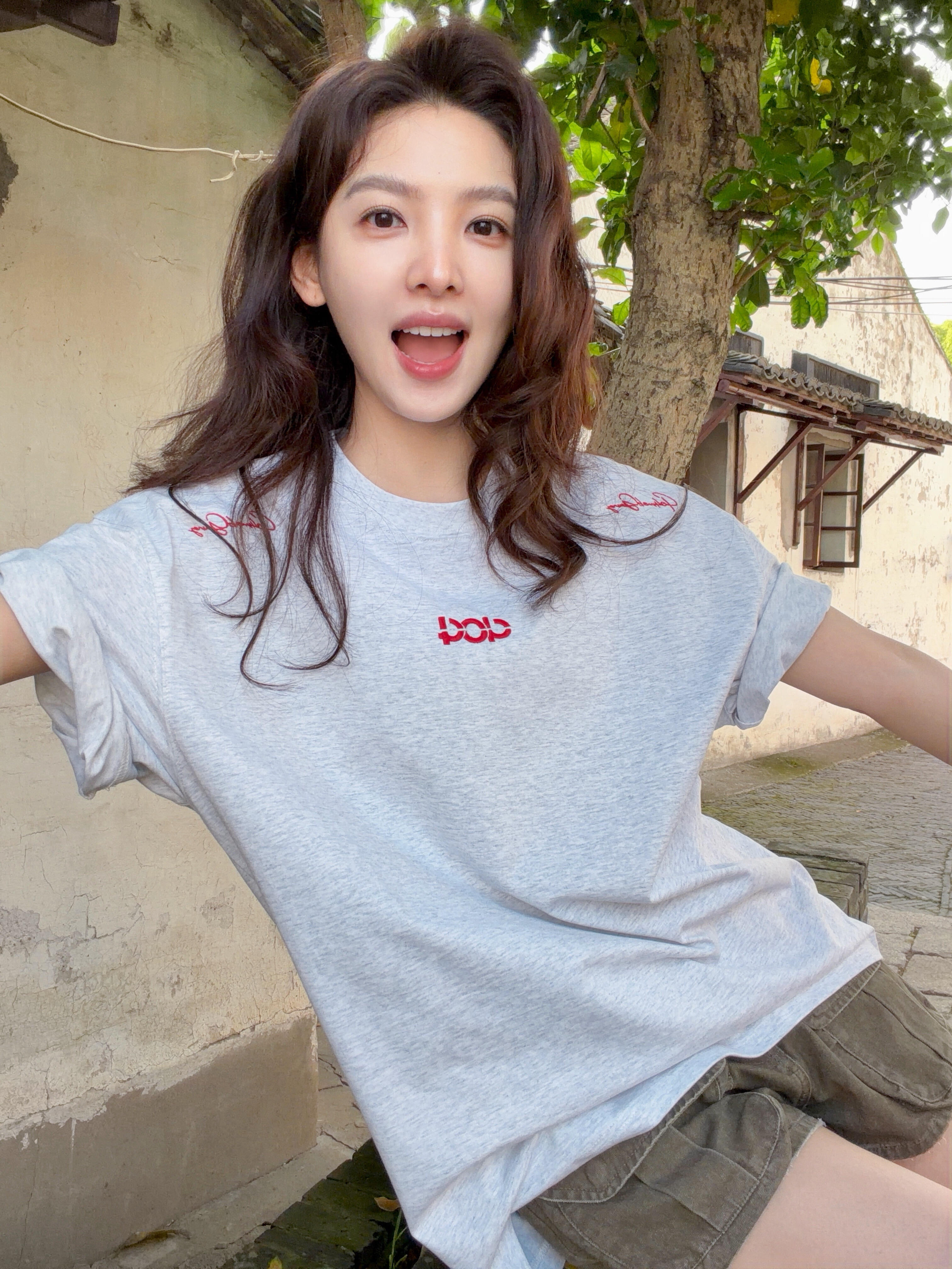 章若楠今日更新～好甜喜欢她这个大卷儿