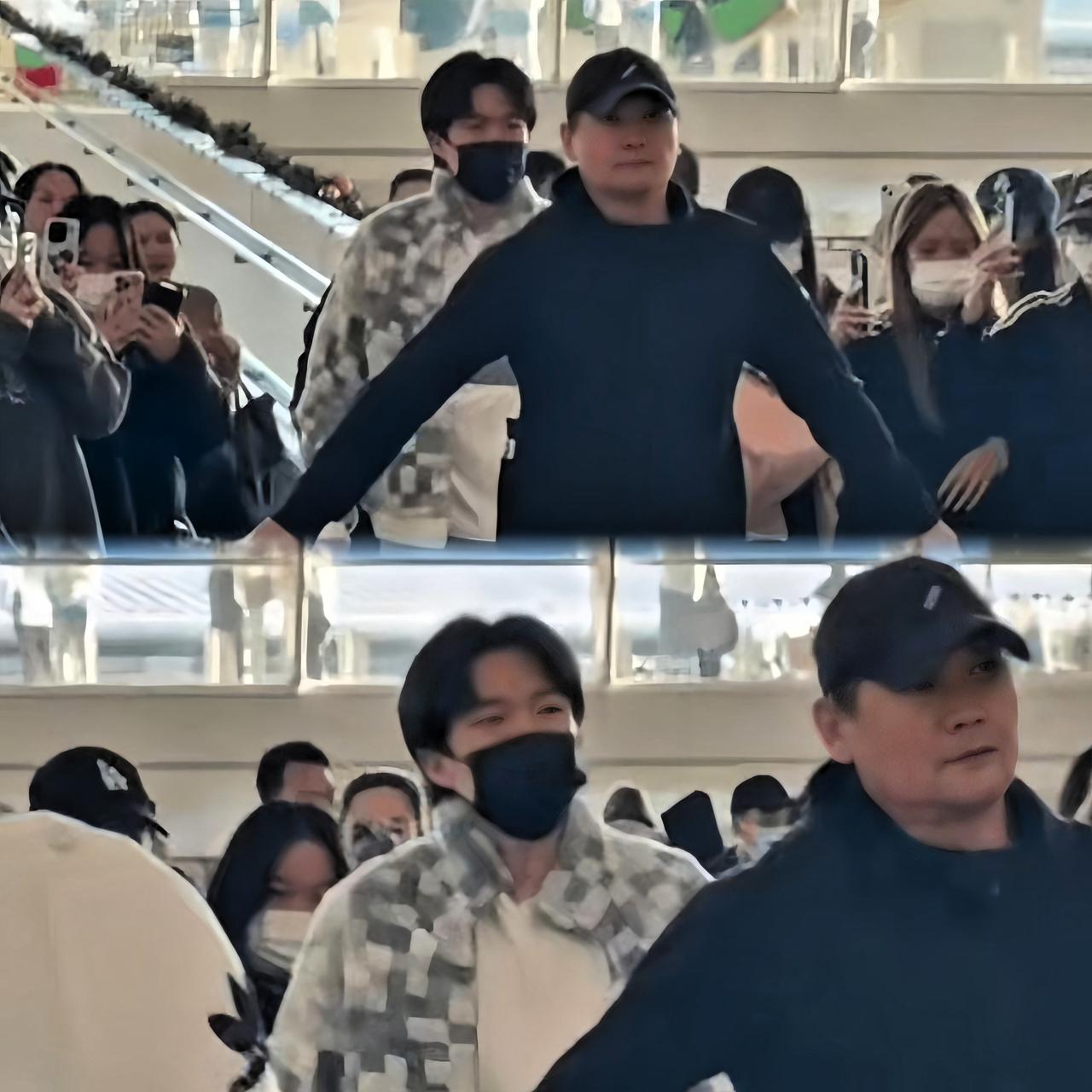 作弊叔这安排真的太到位了，一路护着，把人都隔开了，谁也别想轻易靠近楚钦。