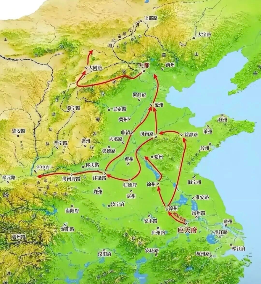 为什么说朱元璋天纵奇才，看看他拿下幽云十六州的过程就知道了在古代封建王朝，幽云十六州的重要性不言而喻