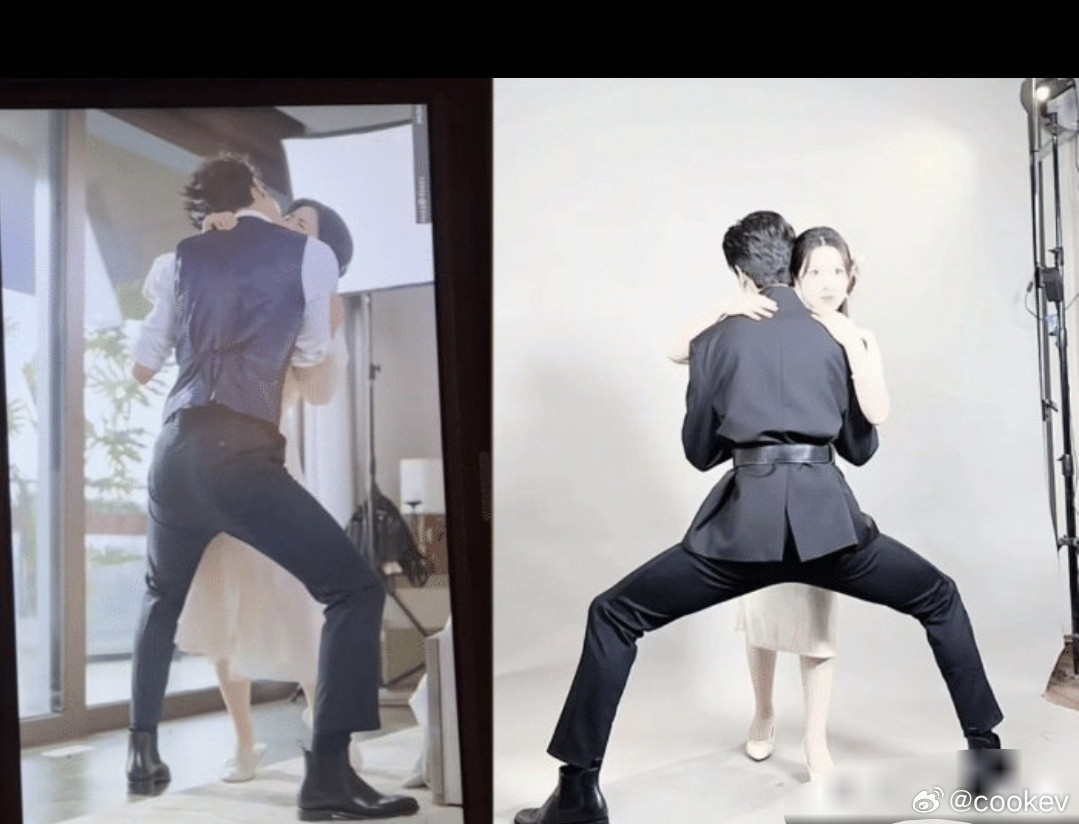 终于知道电视剧短剧吻戏的时候为什么不拍下半身了