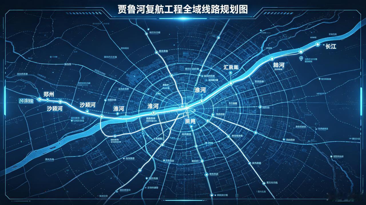 郑州水陆空路网齐全，为啥国家砸187.47亿修建贾鲁河复航工程？信息来源：