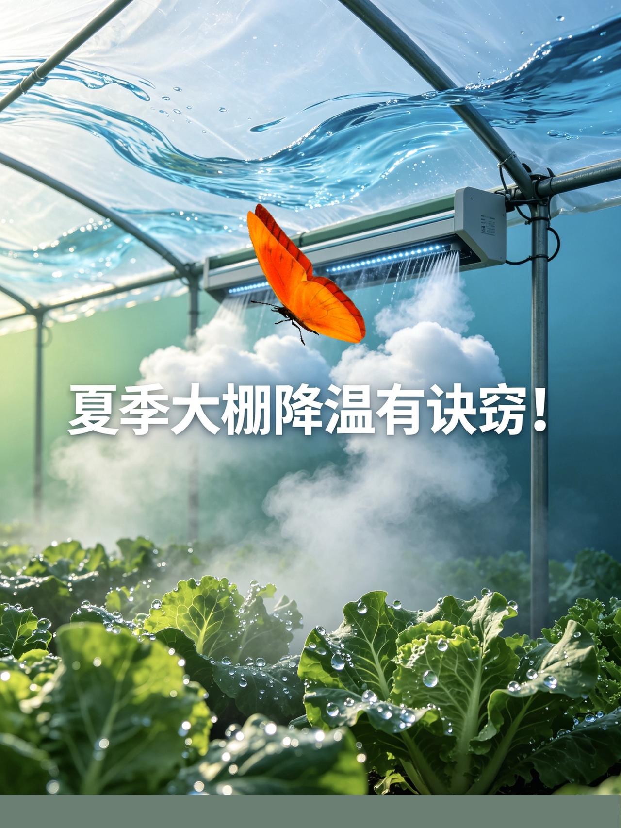 夏季棚室降温有诀窍！夏季降温棚室种植技术