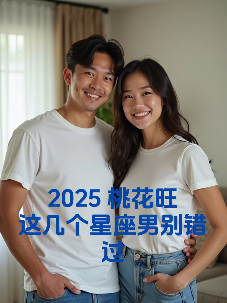 2025桃花旺，这几个星座男别错过！