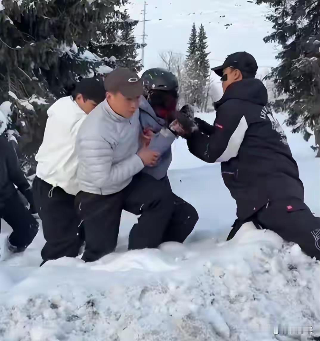 新疆可可托海一名女游客1月23号被雪豹咬伤脸部，正在医院抢救，目前人己经转到乌鲁