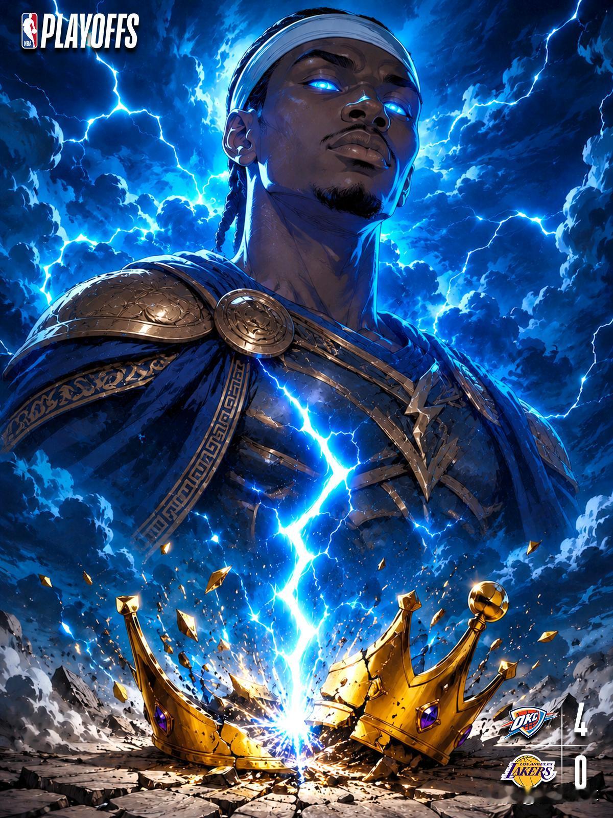 NBA最强王朝诞生了，雷霆王朝要封神了！很多球迷没有注意到，雷霆二当家杰伦·
