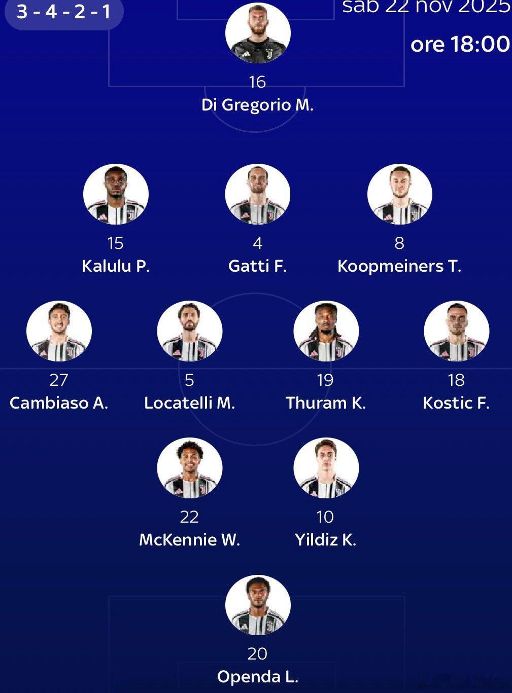 天空体育的预测更加大胆，奥蓬达（几乎确定会首发出场），麦肯尼和科斯蒂奇强势首发，