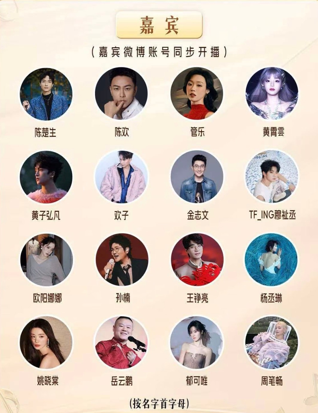 天赐的声音发布会，除了陈楚生、欧阳娜娜、黄子弘凡、郁可唯、周笔畅、姚晓棠……之