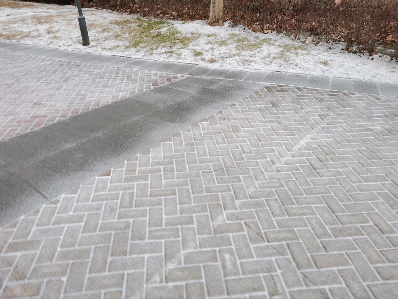 青岛的雪，这是冰沙，哈哈哈哈哈哈