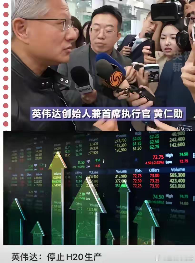 不知道大家注意到没？中国拒绝购买英伟达H20显卡后，H20显卡就停产了。英伟达的
