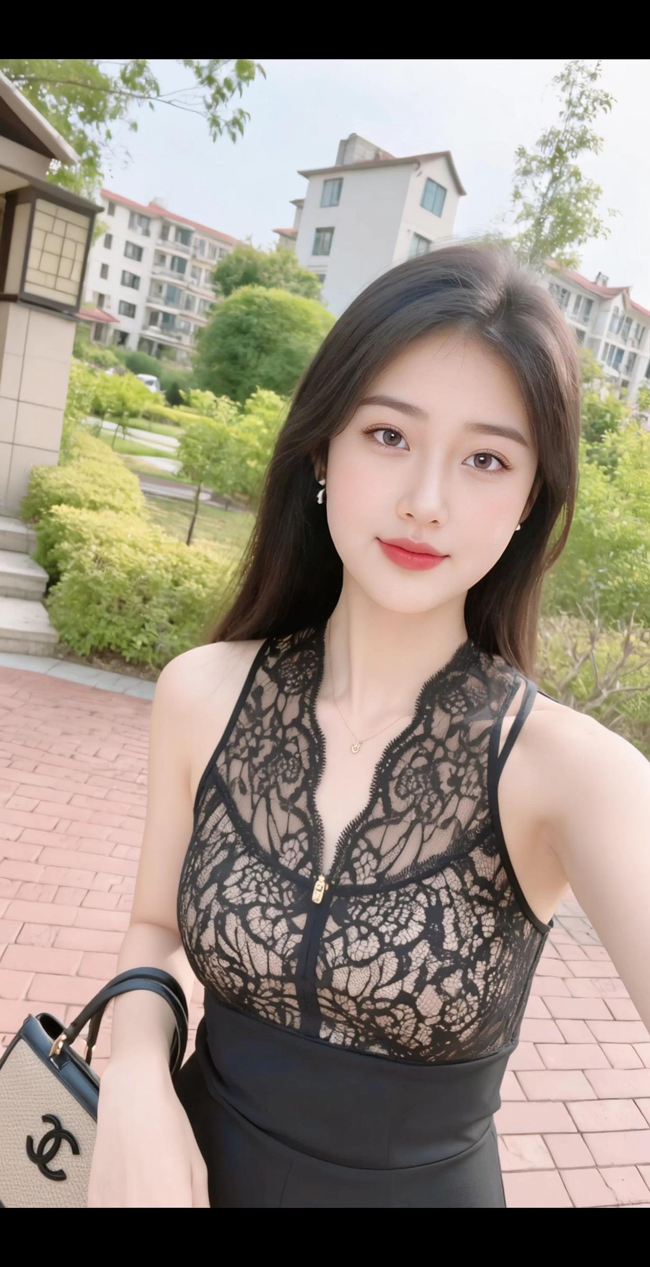 清纯时尚穿搭气质耐看型小姐姐