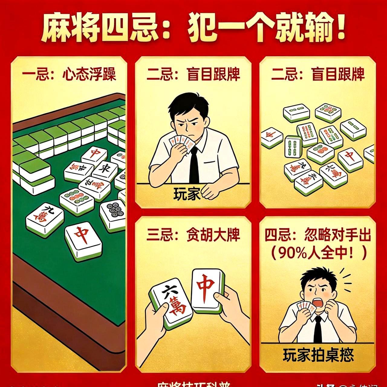 为什么你总点炮？因为你身上有“送分”味。对家好像会读心术，你想要什么他就扣