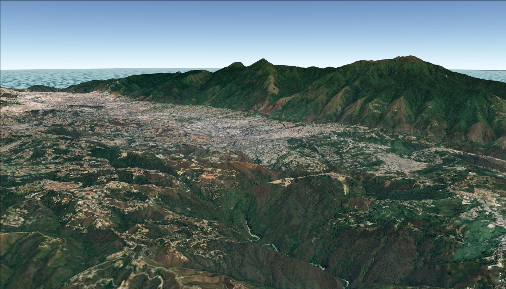 加拉加斯这地形都能被偷家？？？堡垒都是从内部攻破的！整个城市坐落在一个海拔900