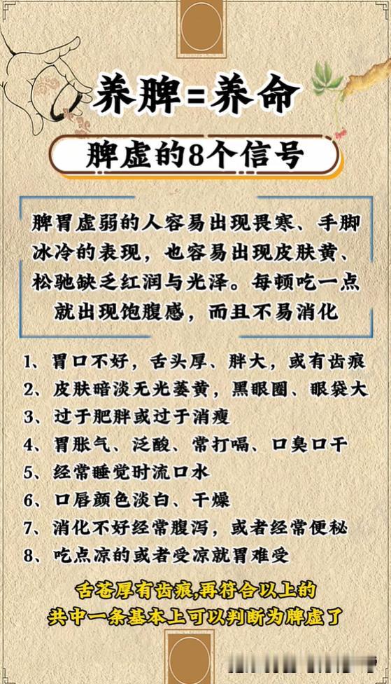 脾胃有多重要？伤脾习惯与脾虚信号解析