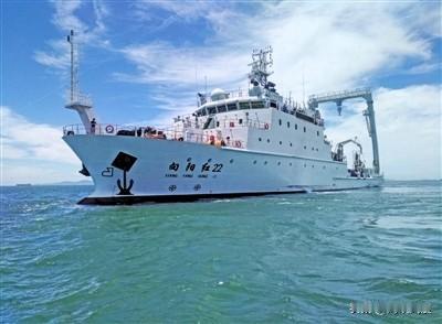重磅！大陆台东海域第三波巡航结束，向阳红22号科考船突进管辖海域进行多学科海洋环