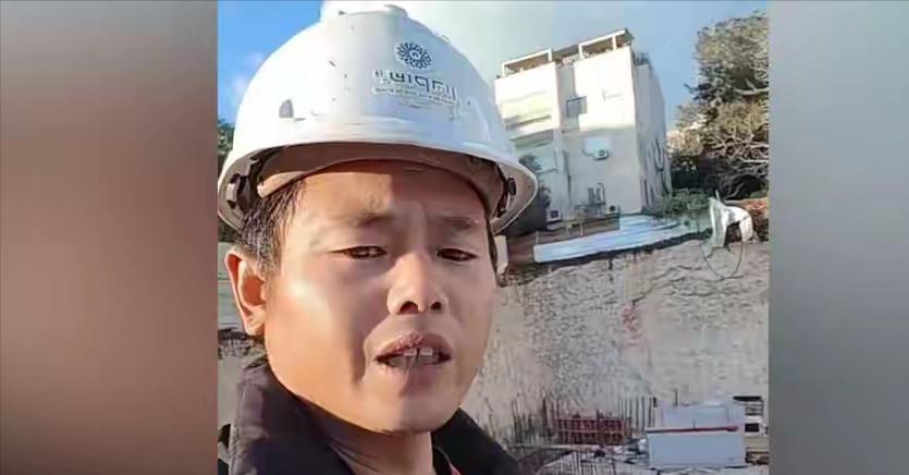 要有命花的才是钱，一男子，在以色列工地打工，月薪近40000元，而且是一月一发，